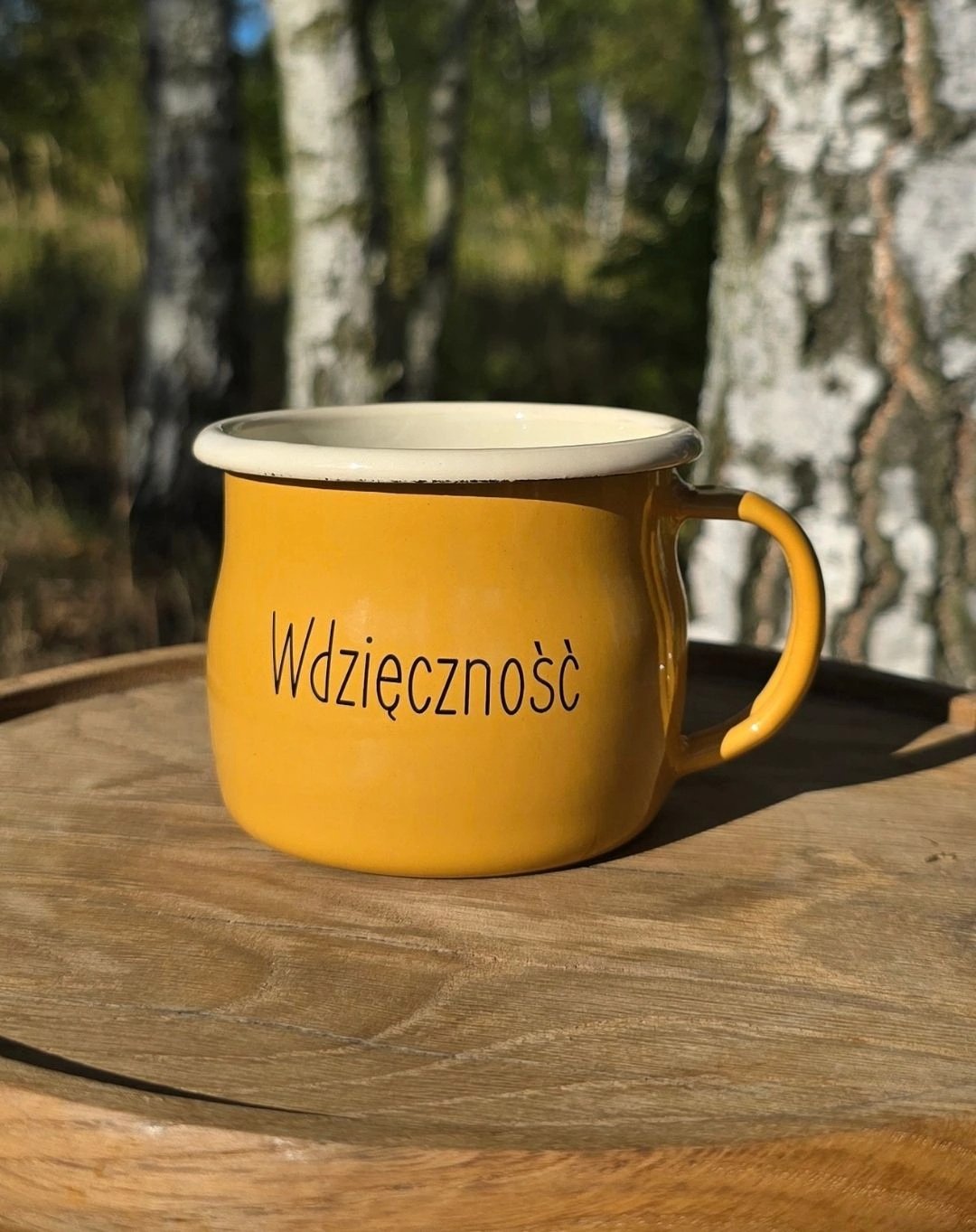 Kubek Emaliowany „ Wdzięczność ” - obrazek 2