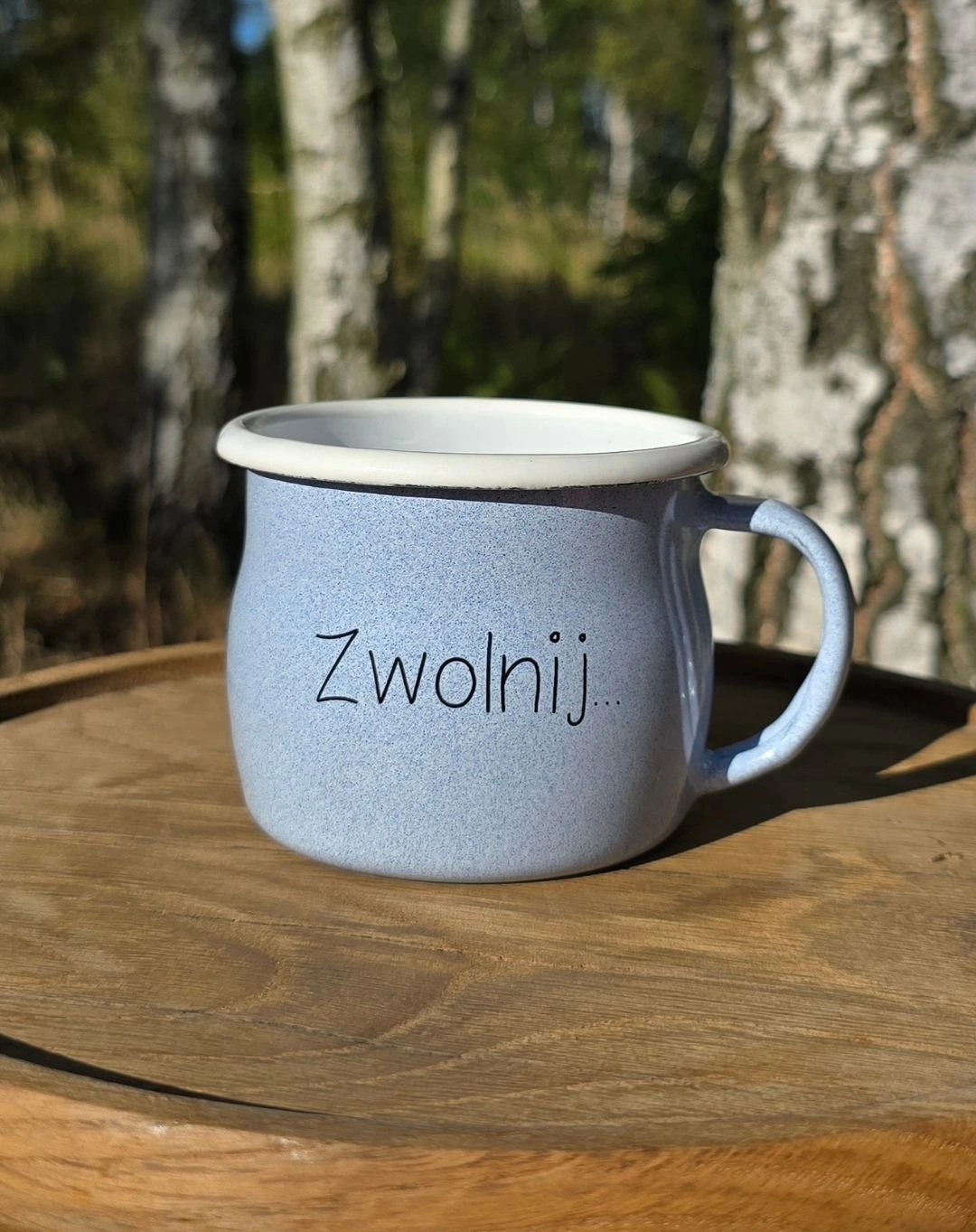 Zestaw 4 małych Kubków Emaliowanych - obrazek 8
