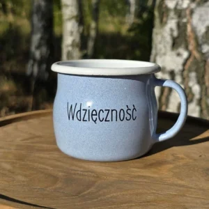 Kubek Emaliowany „ Wdzięczność ”